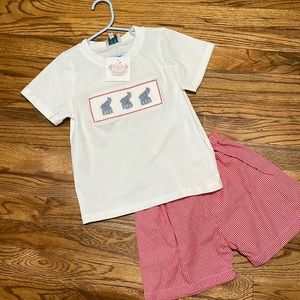 Alabama smocked outfit